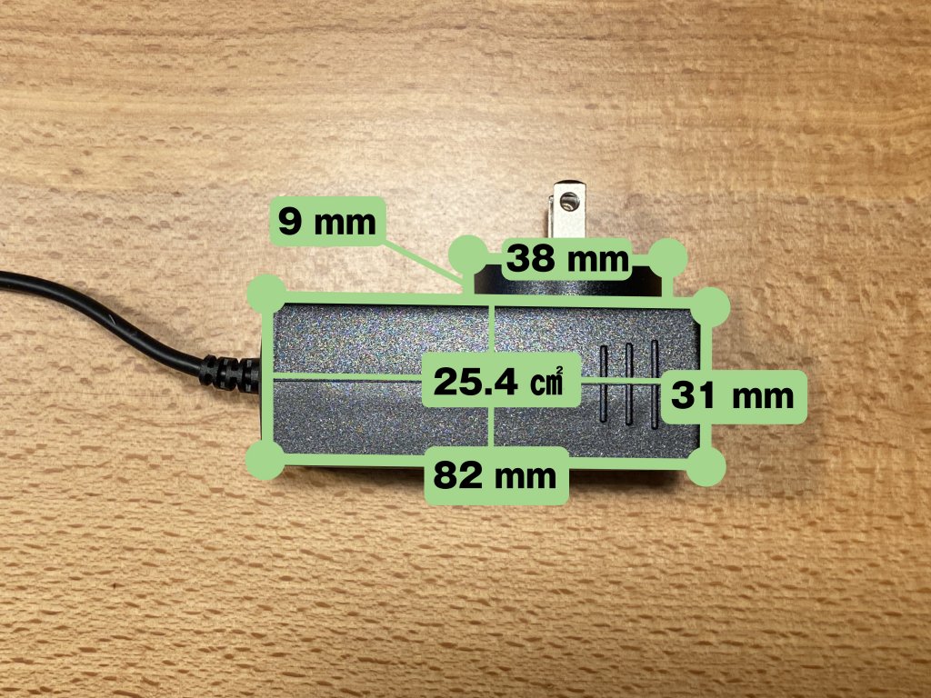 Anker PowerWave 10 Stand with 2 USB-A Ports 厚み