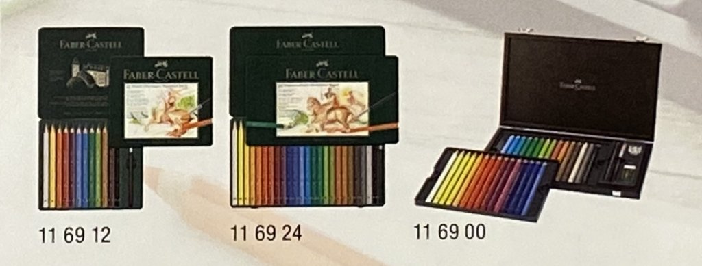 Faber-Castell ファーバーカステル ポリクロモス色鉛筆セット バリエーション