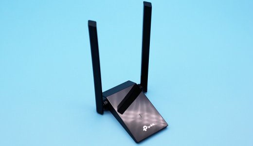 【TP-Link Archer T4U Plus レビュー】AC1300デュアルハイゲインアンテナを搭載し2.4GHzと5GHzの2バンドに対応したUSB3.0 Wi-Fi子機