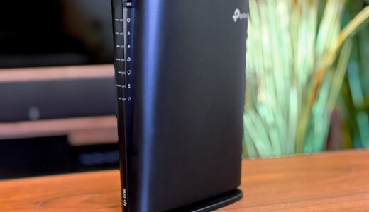 【TP-Link Archer AX73V レビュー】スタイリッシュで良コスパ！かんたん設置でメッシュWi-Fiにも対応したWi-Fi 6ルーター